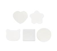 Cell Phone Mirror Decal Adhesive Acrylic Sticker for Smartphone Back Panel, Portable Travel Reflection Accessory, Mini Backside Phone Mirror Charm for Quick Touch-Ups On the Go