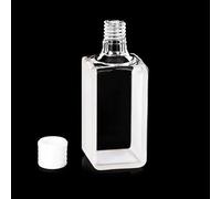 Cella al quarzo da 17 ml con tappo a vite - Flacone a vite al quarzo ad alta trasmittanza for uso di laboratorio (lunghezza del percorso 20 mm)