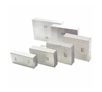 Cella di Carico, 1 Pz 0.5mm, 1mm, 5mm 10mm, 20mm, 25mm, 30mm, 40mm, 50mm Blocchetto Di Riscontro Quadrato In Acciaio Blocchetto Di Misura Blocchetto Di Misura Quadrato In Acciaio(50 mm)