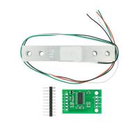 Cella di carico 1KG 5KG 10KG 20KG HX711 o AD Sensore di peso Bilancia elettronica Lega di alluminio Sensore di pressione di pesatura Dati affidabili(HX711 And 1KG)