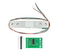 Cella di carico 1KG 5KG 10KG 20KG HX711 o AD Sensore di peso Bilancia elettronica Lega di alluminio Sensore di pressione di pesatura Dati affidabili(HX711 And 10KG)