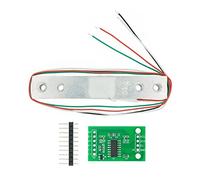 Cella di carico 1KG 5KG 10KG 20KG HX711 o AD Sensore di peso Bilancia elettronica Lega di alluminio Sensore di pressione di pesatura Dati affidabili(HX711 And 5KG)