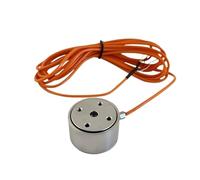 Cella di carico a bottone 0-2000 kg Sensore di forza di compressione 1,0-2,0 mV/V Trasduttore di pesatura ad alta precisione in acciaio inossidabile Misurare la forza(10KG)