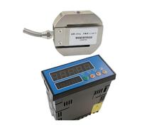 Cella di carico a colonna di tipo S con indicatore a 4 funzioni, sensore di forza di compressione e tensione for pesatura industriale Misurare la forza(1T)