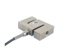 Cella di carico a compressione e tensione a forma di S, sensore di peso in lega di acciaio IP66 da 5 kg a 5000 kg, for sistema di controllo della tramoggia della gru Misurare la forza(100KG)