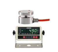 Cella di carico a soffietto mini da 20 kg a 2 t con indicatore, display digitale, sensore della bilancia per dispositivi di pesatura(200KG with Indicator)