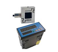 Cella di carico ad alta precisione, 5 kg-50 kg, acciaio inossidabile con indicatore a 4 funzioni Temperatura di esercizio da -20 ℃ a 70 ℃ Misurare la forza(100KG)