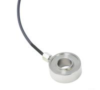 Cella di carico ad anello cavo da 100 kg per test di tensione e compressione - Trasduttore di misurazione della forza con uscita 2 mV/V - Sensore scala industriale 13 x 5 x 6 cm (capacità: 100 kg)