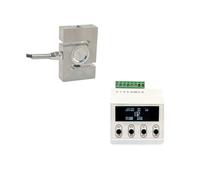 Cella di carico di tipo S da 5 kg a 2000 kg con display indicatore, sensore di forza di compressione e tensione for uso di pesatura industriale Misurare la forza(30KG)