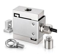 Cella di Carico Miniaturizzata a Tensione, Precisione Analogica ±0,05% | Misura Tensione e Pressione, Forma Compatta a S, Automazione Industriale e Robotica(10kg)
