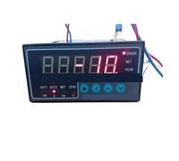 Cella di carico, Sensore di peso rotondo tipo S + indicatore cella di carico Uscita a 2 vie Display di pesatura 96x48 Sensore di pressione a trazione e spinta(100kg Indicator)