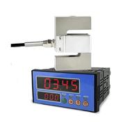 Cella di carico tipo S + display indicatore pesatura, sensore biologico ad alta precisione da 100 kg a 2000 for saldatura per dispositivi di pesatura(2000kg Indicator)