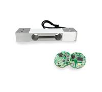 Cella di peso da 130 mm + scheda trasmettitore di comunicazione RS485, chip di conversione del segnale e sensore di pesatura, 1 pezzo (3 kg e RS485)