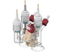 Cella di reazione elettrochimica a tre porte con membrana sostituibile 3H - Vetro borosilicato, capacità 10 ml, 1 pz.(Without sampling port)