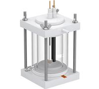 Cella di test for il controllo della temperatura del bagnomaria a doppio strato for analisi elettrochimiche - da 30 ml a 250 ml(Double layer 200ml)