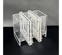 Cella elettrolitica di tipo H da 1 pezzo for reazioni elettrochimiche efficienti - Camera con diaframma acrilico non sigillato(1200ml)