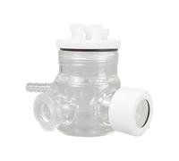 Cella elettrolitica fotosigillata a doppio bagno d'acqua di tipo H - Corpo in vetro da 50-500 ml con copertura in PTFE(Seal 150ml)