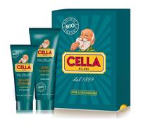 Cella Milano Set Balsamo Dopobarba 100Ml e Crema da Barba 150Ml Con Aloe Bio