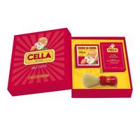 Cella Milano Set Uomo Crema da Barba 150Ml Lozione da Barba 100Ml e Pennello
