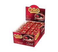 Cellas Dark Chocolate Covered Cherry 72 Count Box - 36 oz total