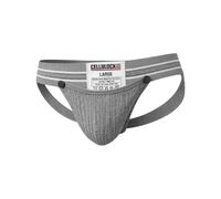 CELLBLOCK 13 - Intimo da Uomo Sospensorio - Tight End 2 inch Snap Up Jockstrap Grey - 1x Taglia L