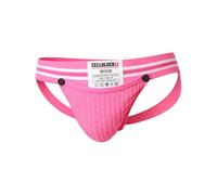 CELLBLOCK 13 - Intimo da Uomo Sospensorio - Tight End 2 inch Snap Up Jockstrap Pink - 1x Taglia L