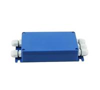 Celle di Carico Scatola di giunzione for celle di carico in acciaio inossidabile e plastica, scatola di giunzione a 5 fori e 4 fili, sensore di peso Alta precisione(Blue)
