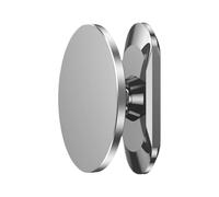 Celle magnetiche per auto | 6 x 5,6 x 2 cm Supporto per telefono magnetico | Supporto per auto Magnet a doppio viso - Accessorio girevole a 360 gradi Home Gym Cart Man Mani