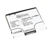 cellePhone Batteria Li-Ion Compatibile con HTC Desire HD (sostituita BA S470)