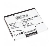 cellePhone Batteria Li-Ion Compatibile con HTC Desire HD (sostituita BA S470)