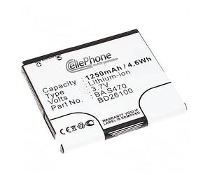 cellePhone Batteria Li-Ion Compatibile con HTC Desire HD (sostituita BA S470)
