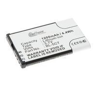 cellePhone Batteria Li-Ion Compatibile con Nokia 3720 5220 XpressMusic 6303 6303i 6730 Classic C3-01 C5-00 C6-01 (sostituita BL-5CT)