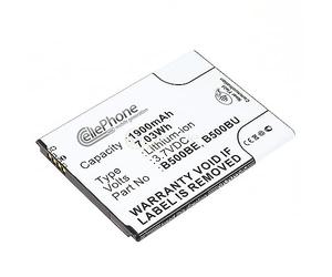 cellePhone Batteria Li-Ion Compatibile con Samsung Galaxy S4 Mini (GT-I9190) (sostituita EB-B500BEBECWW) - with NFC