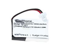 cellePhone Batteria Li-Polymer Compatibile con Plantronics CS540 CS540A - Savi CS540 CS540A (sostituita 86180-01/84479-01)