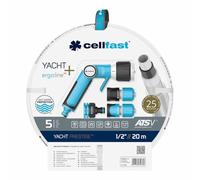 Cellfast 13 - 390 Watering Set Yacht Prestige 1/2 20 m, Bianco, 39 x 39 x 10 cm