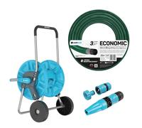 Cellfast Aluplus Carrello avvolgitubo 1/2'' 60m + tubo 20m + irrigatore