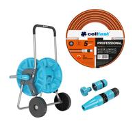 Cellfast Aluplus Set carrello 1/2" (60m) + tubo PROFESSIONAL 1/2" 30 m