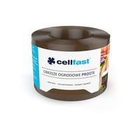 Cellfast Bordo Giardino Dritto Diverse Lunghezze e Colori (20cm x 9m, Marrone)