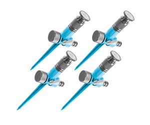 Cellfast Conti Ideal - Set 4 irrigatori a spillo regolabili 0-360°