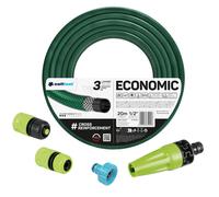 Cellfast Economic Set: tubo da giardino 1/2" 20 m con irrigatore e raccordi