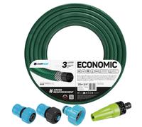 Cellfast Economic - Tubo da giardino 3/4" 20 m kit con irrigatore e raccordi
