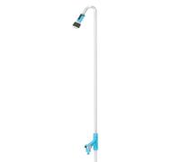 Cellfast Ergo™ - Doccia da Giardino per Esterni, con Sistema SAFETOUCH™ in Alluminio, Regolazione della Potenza del Fascio