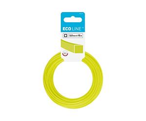 Cellfast Filo da Taglio Fil De Débroussailleuse Renforcé per Decespugliatori E Tagliaerba Filo per Decespugliatore Eco Quadrato 3,0 mm 15 m