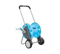 Cellfast, il carrello avvolgitubo COMPACT, impugnatura gommata, resistente alla corrosione, stabile, piede pieghevole, 55-300
