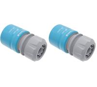 Cellfast Innesto rapido IDEAL™ 1/2" - 5/8", plastica PC/ABS, 3 morsetti, UNI FIT™, 51-630 (Confezione da 2)