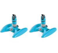 CELLFAST Irrigatore A Settori Irrigatore Per Grandi Superfici Con Flusso D'Acqua Controllabile Per Prato Fiori Piante Regolazione A Gradini Impostazione Dell'Area Multi cellPRO (Confezione da 2)