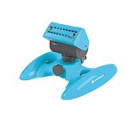 Cellfast Irrigatore da Giardino Oscillante Irrigatore Superfici Rettangolari con Flusso d'Acqua Controllabile per Prato Fiori Piante Regolazione A Gradini 16 Ugelli Bereichseinstellung Expert cellPRO