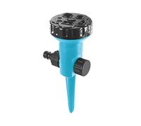 CELLFAST Irrigatori Per Prato Circolari 5 Funzioni Irrigatore Circolare Con Flusso D'Acqua Controllabile Per Prato Fiori Piante Regolazione A Gradini Basic