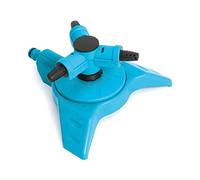 CELLFAST Irrigatori Per Prato Circolari Gartensprinkler Rasensprenger Con Flusso D'Acqua Controllabile Per Prato Fiori Piante 12 Ugelli Twister Basic