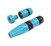 Cellfast Lancia A Spruzzo Set con Flusso d'Acqua Controllabile per Prato Fiori Piante Collegamento Rapido Connessione Basic 1/2" - 5/8"